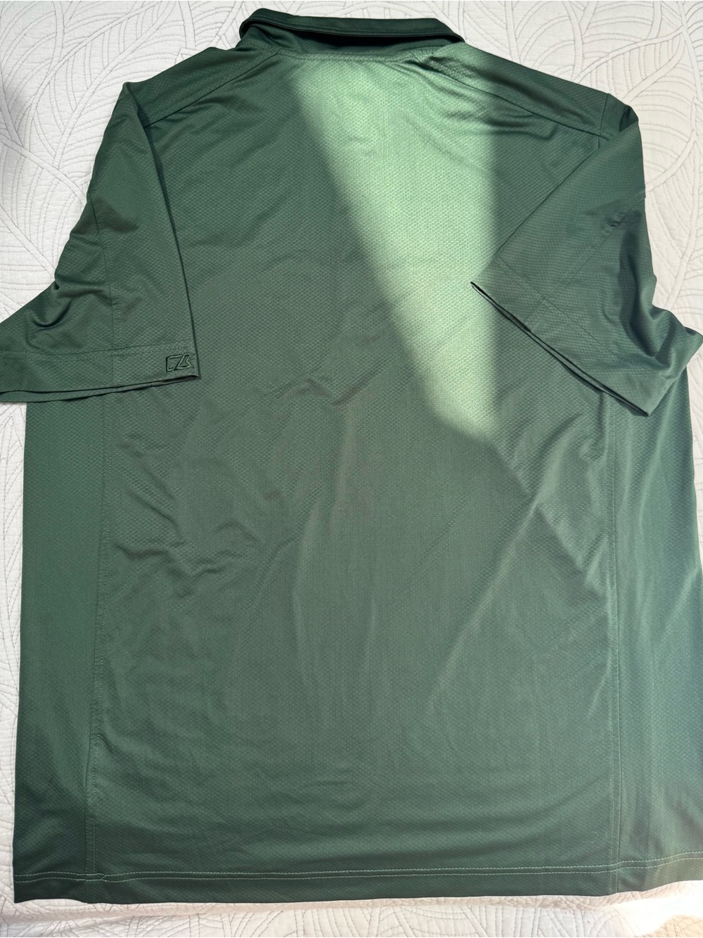 Cutter & Buck Miami Hurricanes Men’s Green Performance Golf Polo Large - Picture 10 of 12